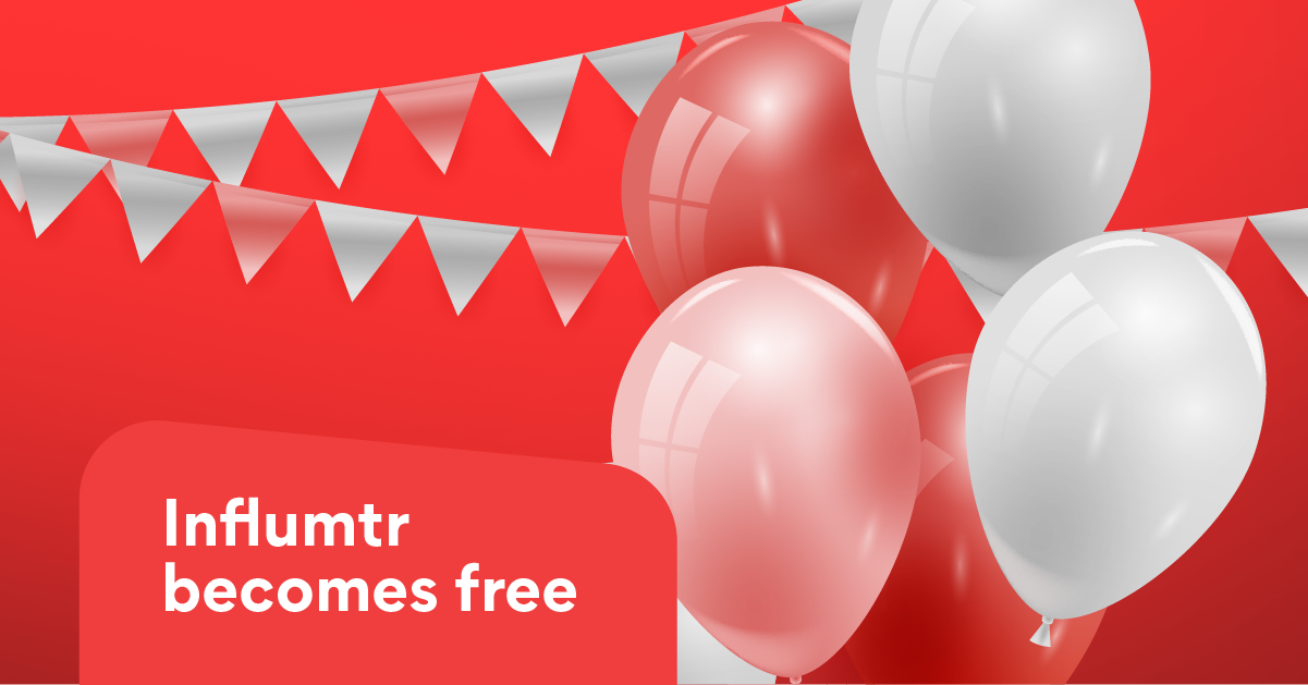 Influmtr becomes free